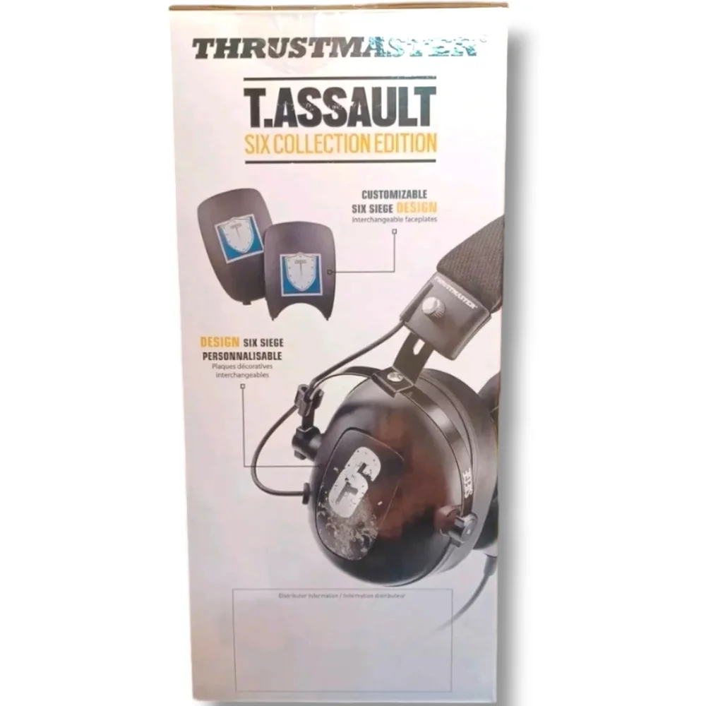 BRAND NEW THRUSTMASTER GAMING HEADSET R6 Seige Edition XBOX PS4 PS5 Headphones